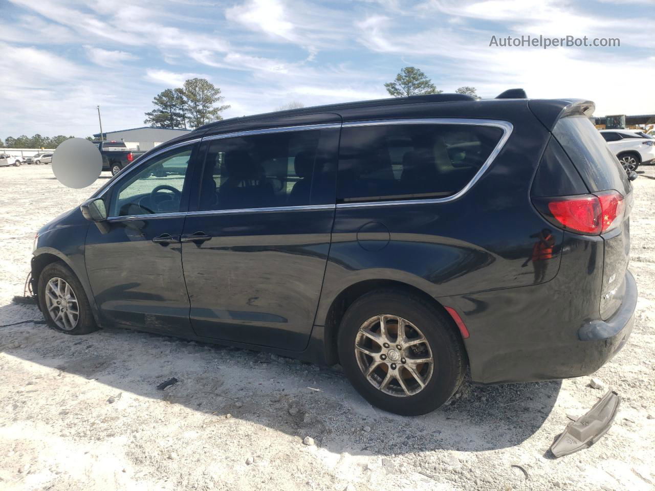 2020 Chrysler Voyager Lxi Black vin: 2C4RC1DG9LR268356