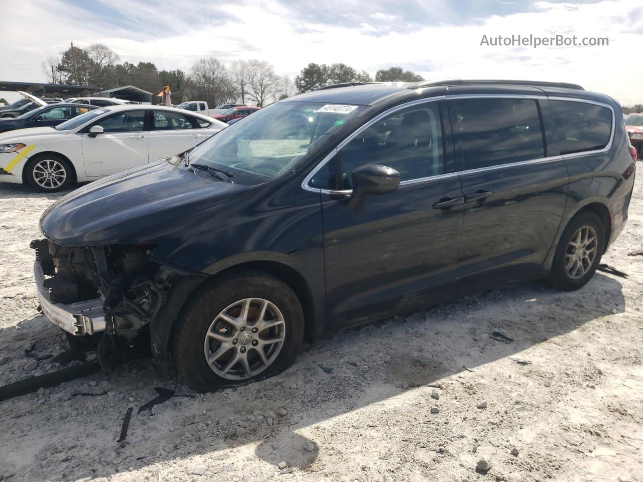 2020 Chrysler Voyager Lxi Черный vin: 2C4RC1DG9LR268356