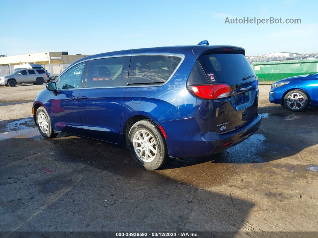 2017 Chrysler Pacifica Touring Blue vin: 2C4RC1DGXHR561464