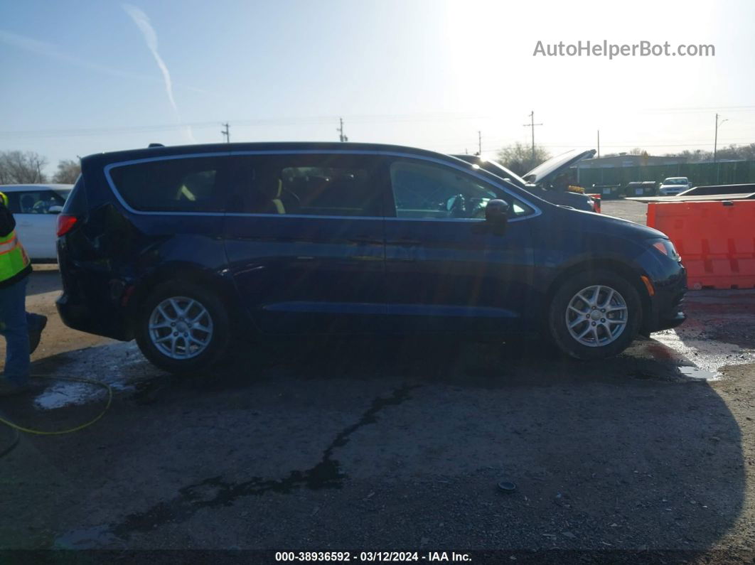 2017 Chrysler Pacifica Touring Blue vin: 2C4RC1DGXHR561464