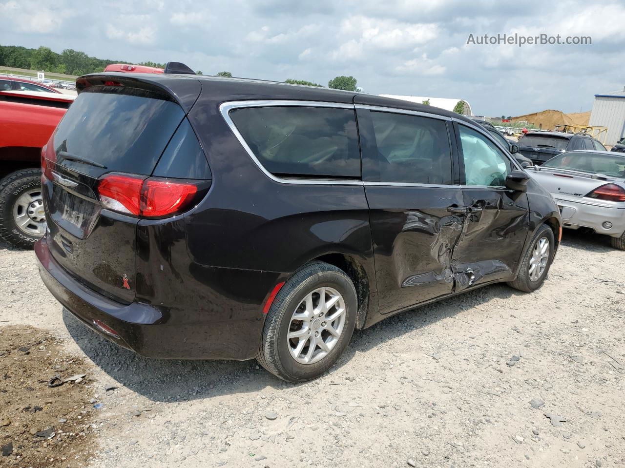 2017 Chrysler Pacifica Touring Black vin: 2C4RC1DGXHR578085