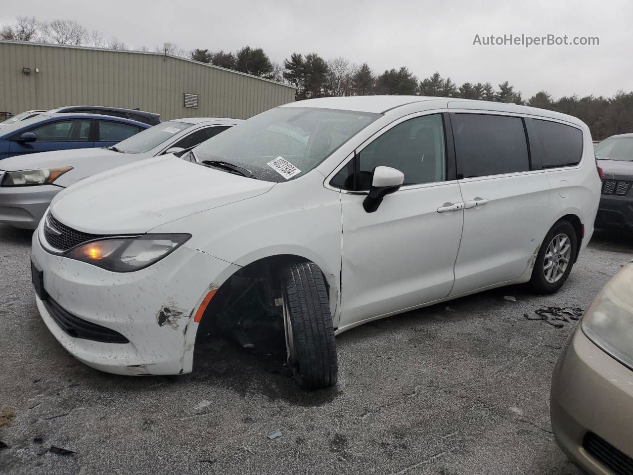 2017 Chrysler Pacifica Touring Белый vin: 2C4RC1DGXHR663766