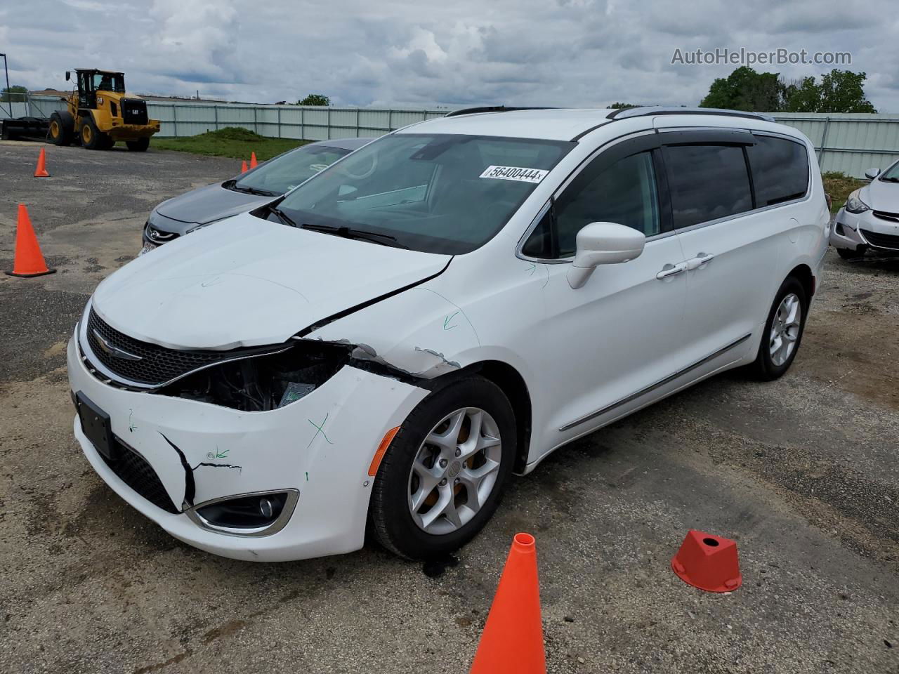 2017 Chrysler Pacifica Touring L Plus White vin: 2C4RC1EG0HR534157