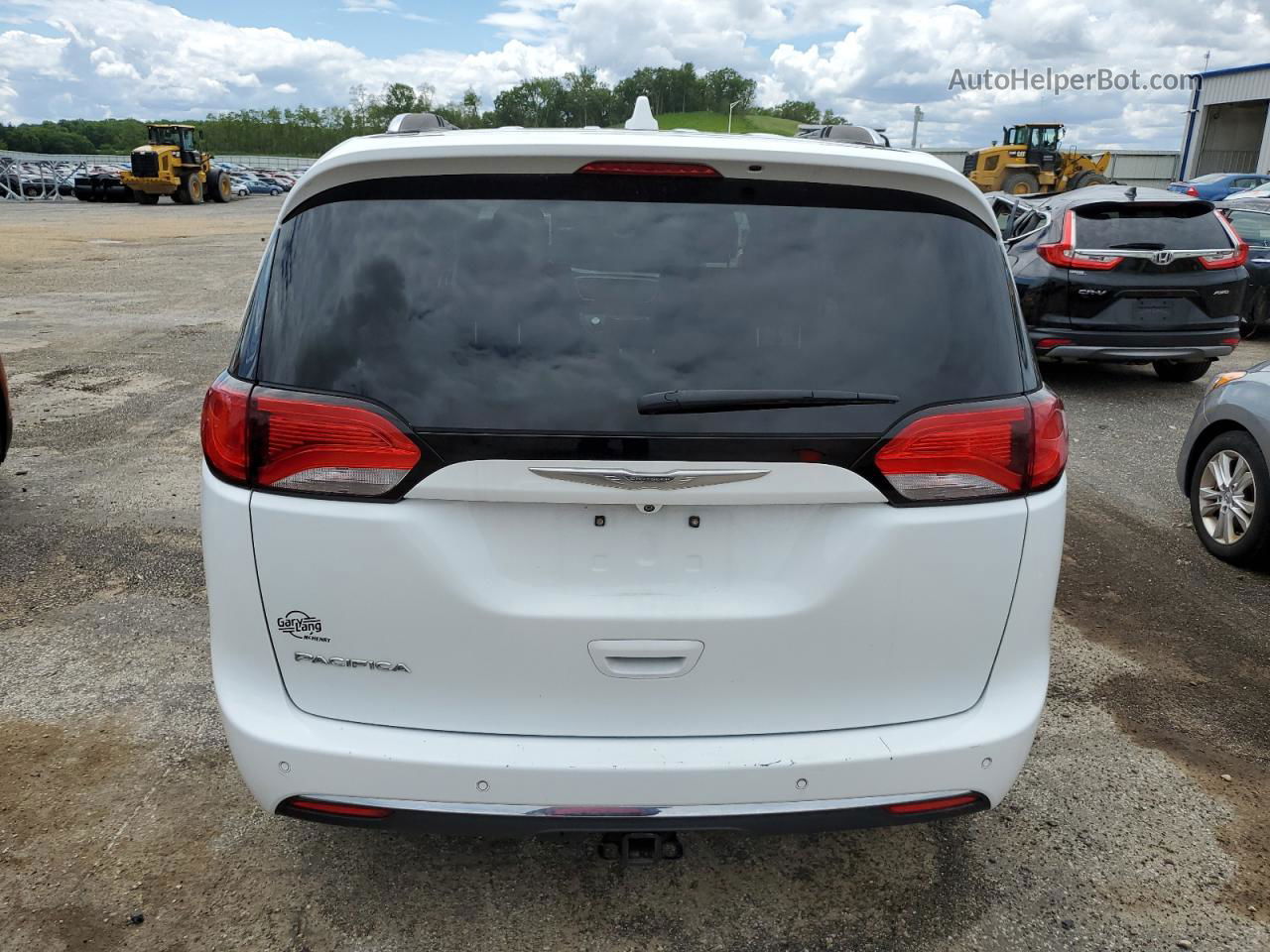 2017 Chrysler Pacifica Touring L Plus White vin: 2C4RC1EG0HR534157