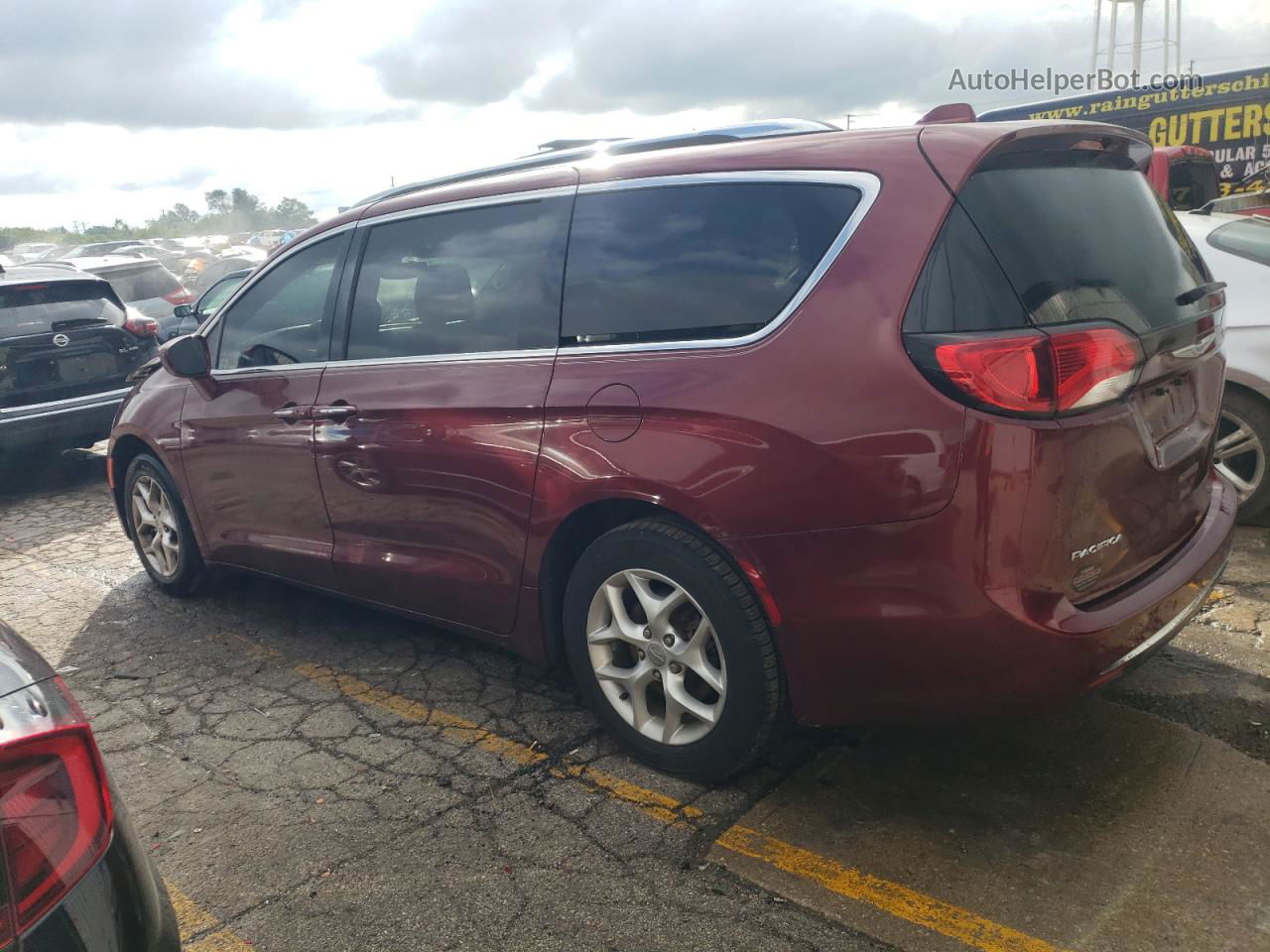 2017 Chrysler Pacifica Touring L Plus Burgundy vin: 2C4RC1EG0HR780125