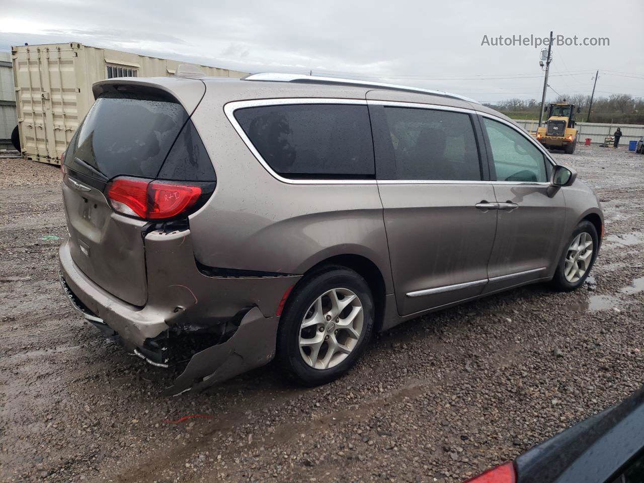 2017 Chrysler Pacifica Touring L Plus Бежевый vin: 2C4RC1EG1HR623011