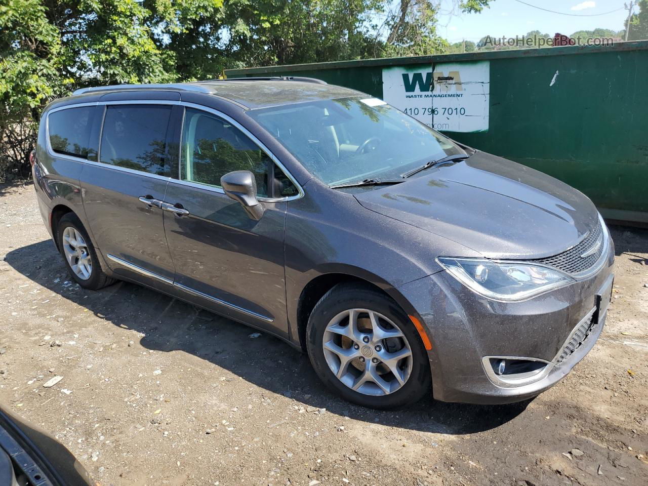 2017 Chrysler Pacifica Touring L Plus Серый vin: 2C4RC1EG2HR514167