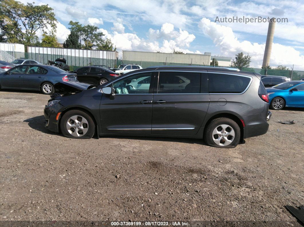 2017 Chrysler Pacifica Touring-l Plus Gray vin: 2C4RC1EG4HR840309