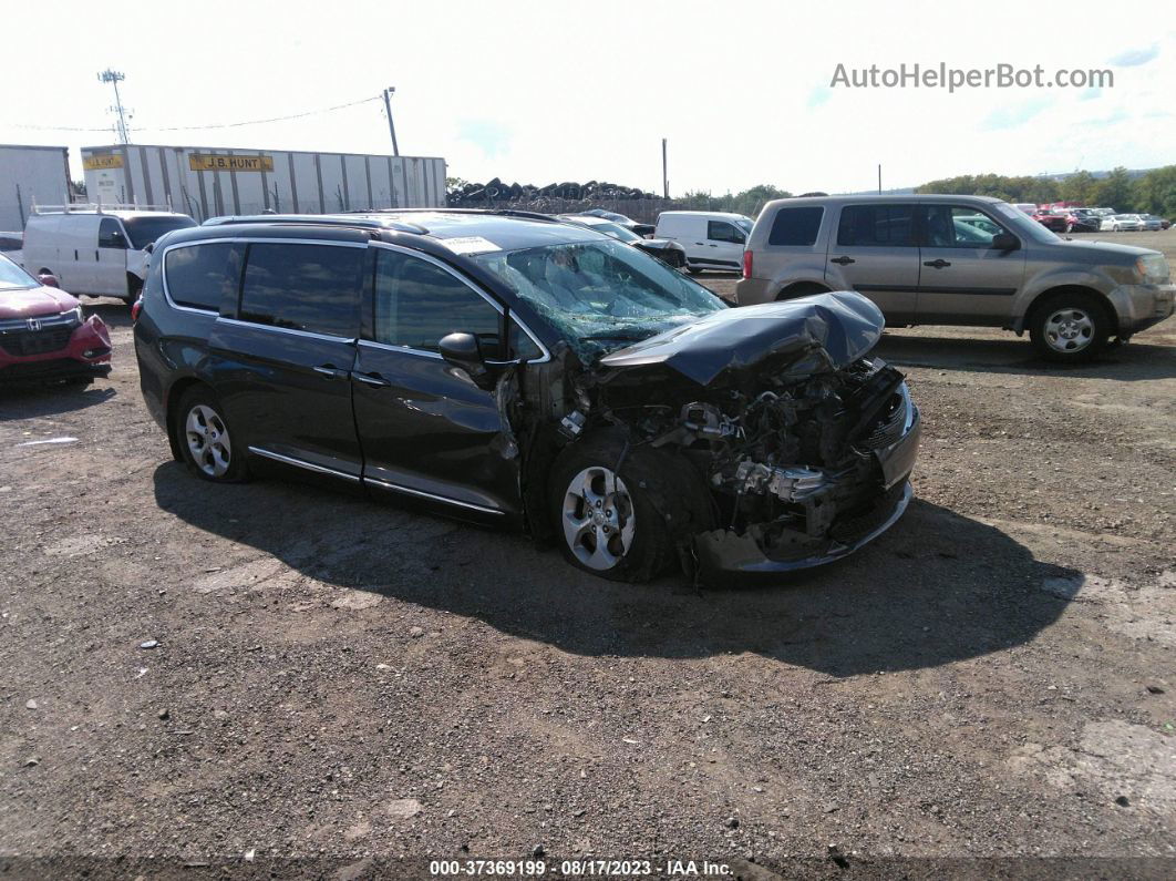 2017 Chrysler Pacifica Touring-l Plus Gray vin: 2C4RC1EG4HR840309