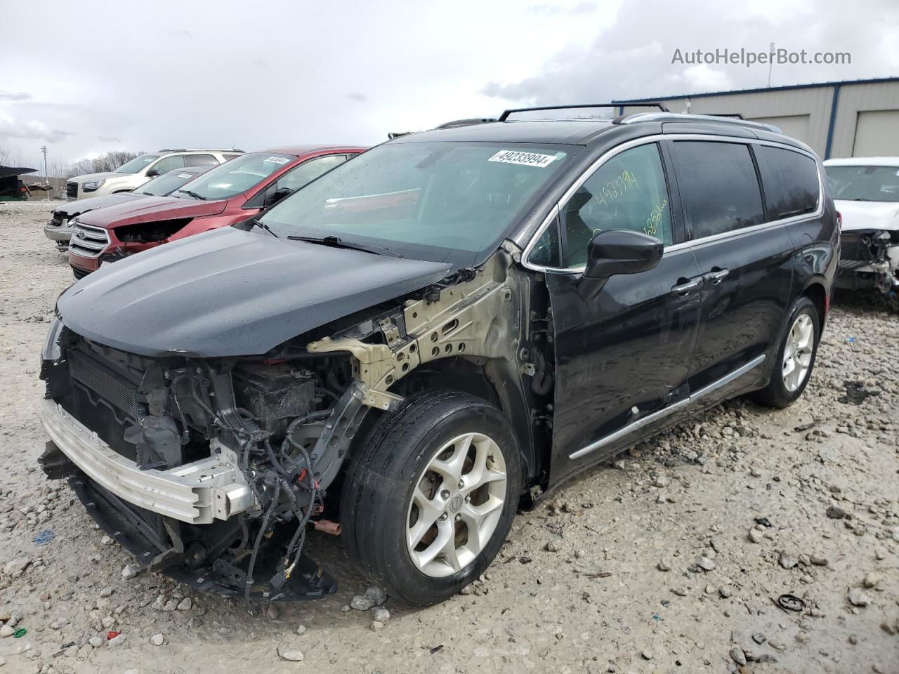 2017 Chrysler Pacifica Touring L Plus Black vin: 2C4RC1EG5HR577232