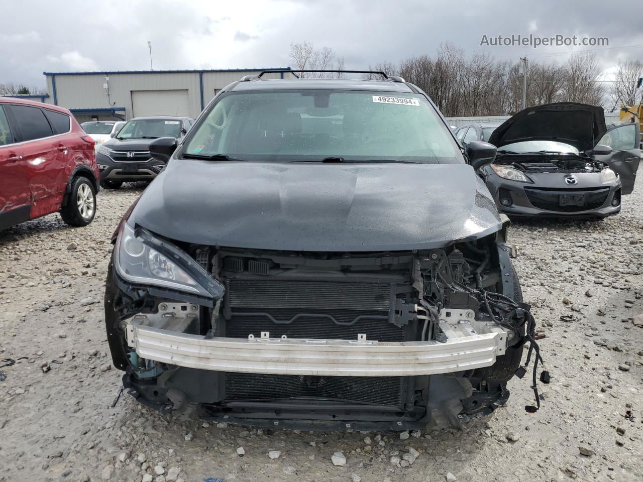 2017 Chrysler Pacifica Touring L Plus Black vin: 2C4RC1EG5HR577232