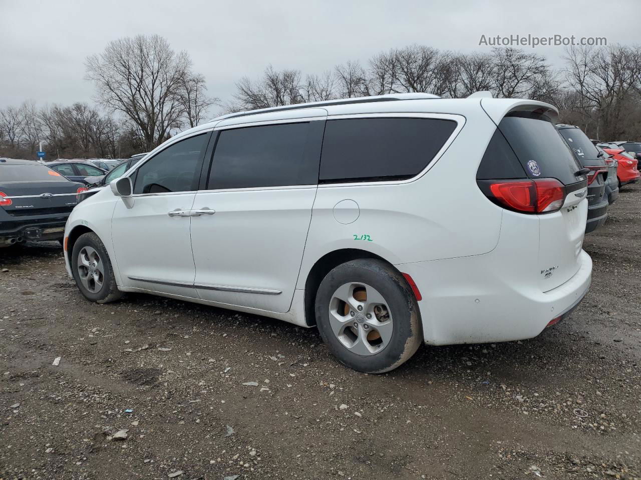 2017 Chrysler Pacifica Touring L Plus Белый vin: 2C4RC1EG7HR514729