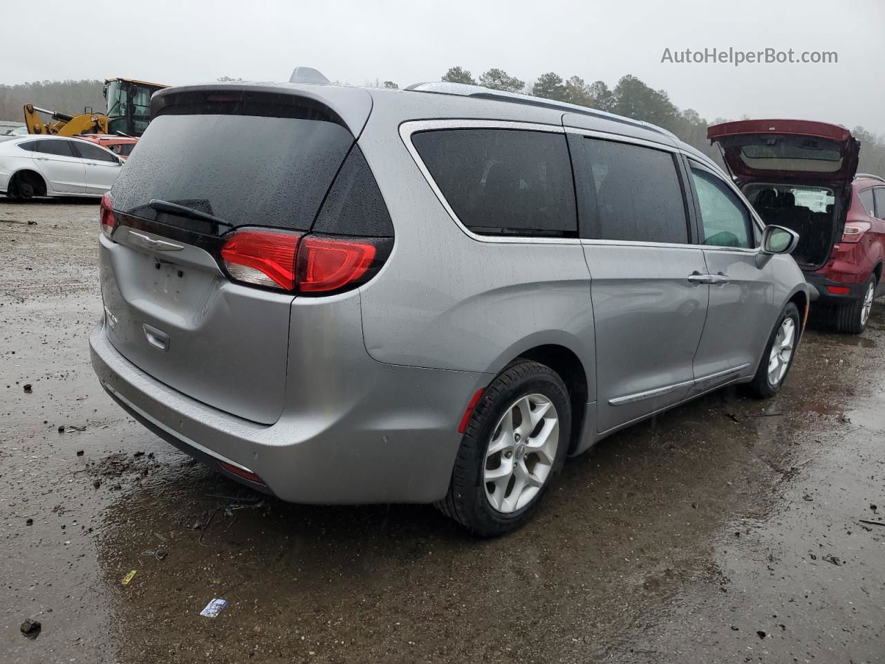 2017 Chrysler Pacifica Touring L Plus Серебряный vin: 2C4RC1EG7HR560240