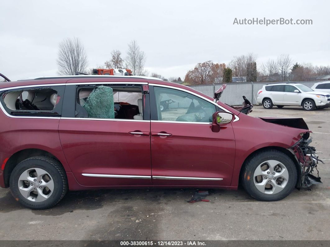 2017 Chrysler Pacifica Touring-l Plus Red vin: 2C4RC1EG8HR564684