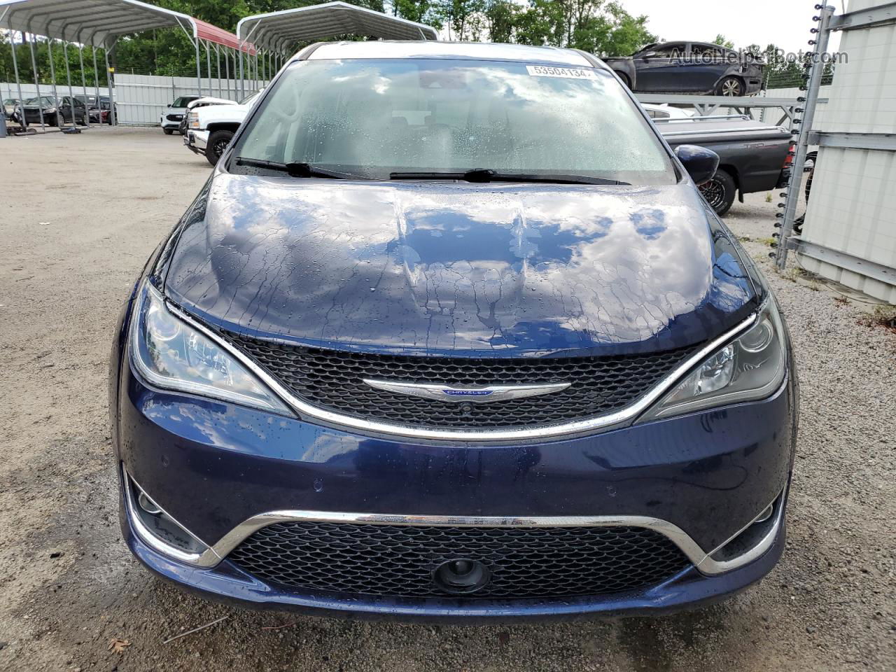 2020 Chrysler Pacifica Touring Blue vin: 2C4RC1FG0LR138575