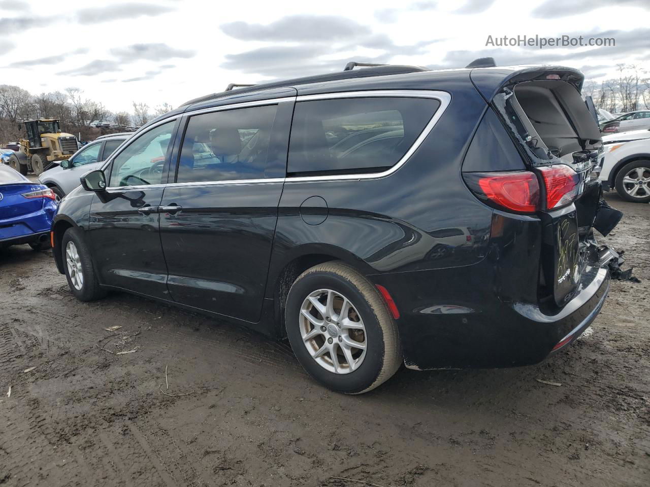 2020 Chrysler Pacifica Touring Черный vin: 2C4RC1FG8LR235782