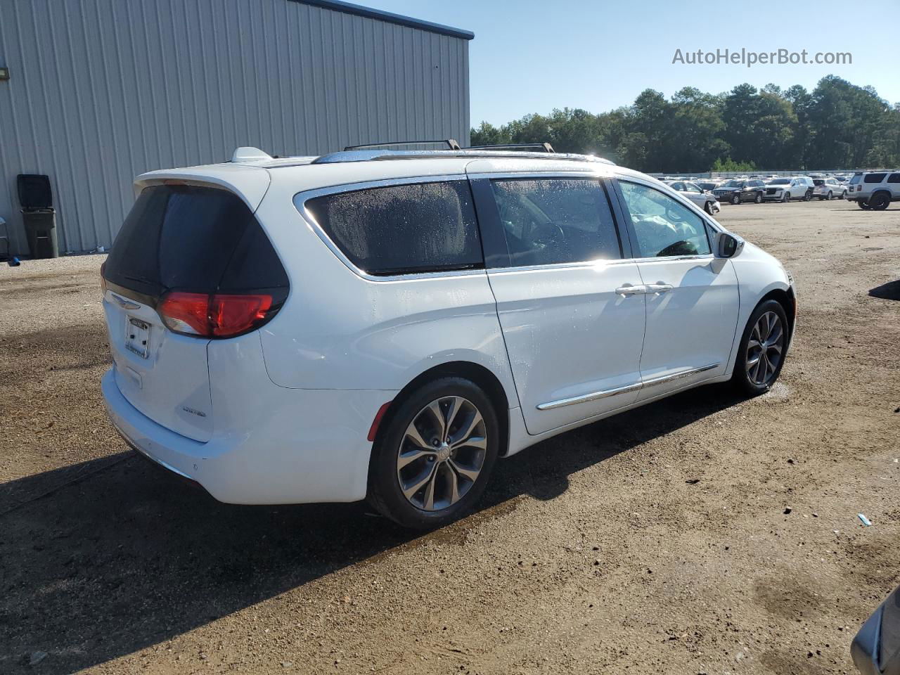 2017 Chrysler Pacifica Limited Белый vin: 2C4RC1GG0HR627726