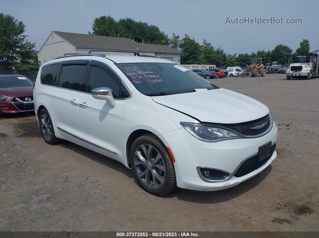 2017 Chrysler Pacifica Limited White vin: 2C4RC1GG1HR584031