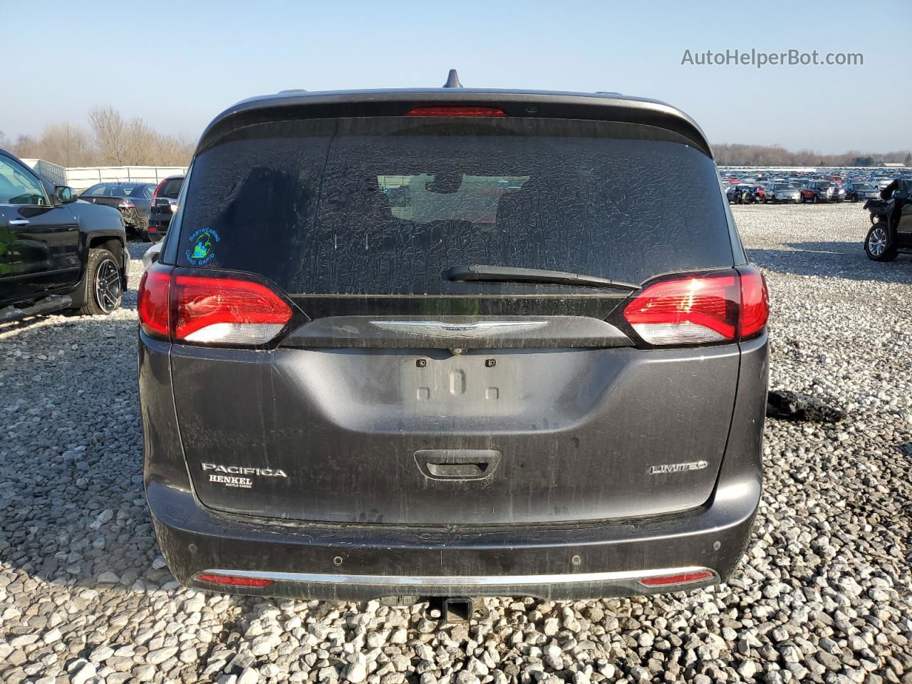 2017 Chrysler Pacifica Limited Угольный vin: 2C4RC1GG2HR561339