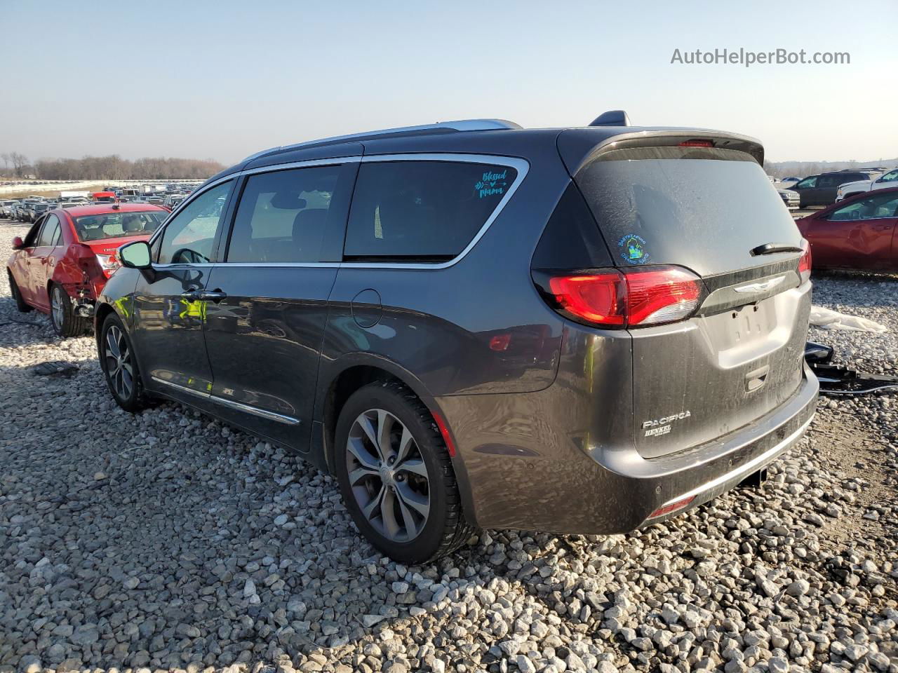 2017 Chrysler Pacifica Limited Charcoal vin: 2C4RC1GG2HR561339