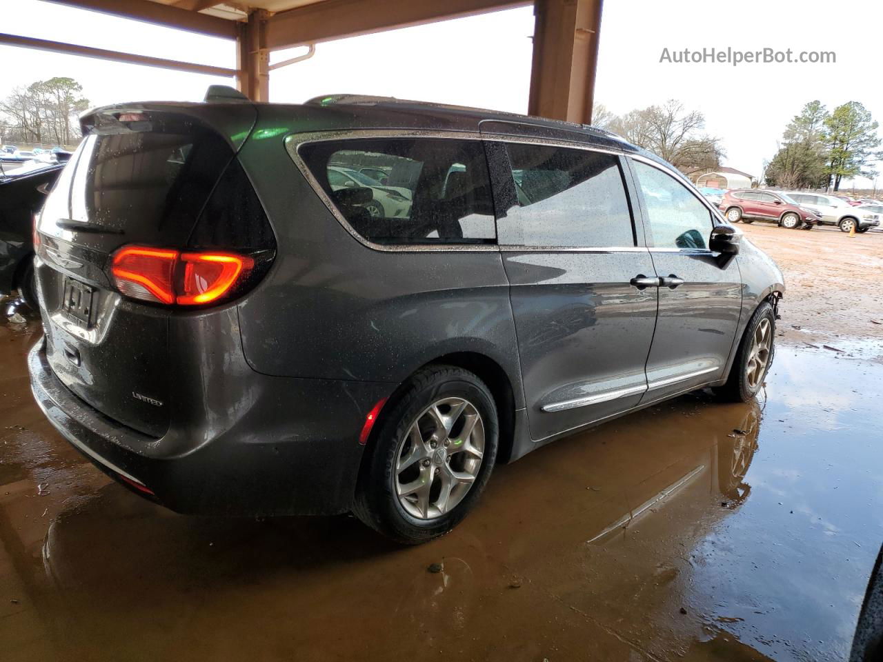 2017 Chrysler Pacifica Limited Black vin: 2C4RC1GG2HR840077