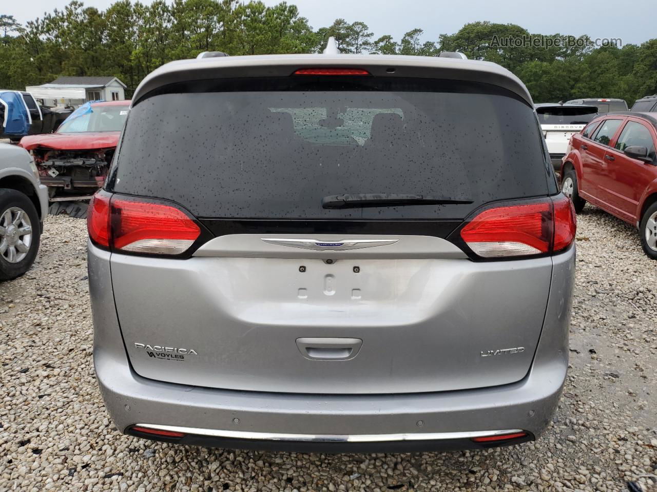 2020 Chrysler Pacifica Limited Gray vin: 2C4RC1GG2LR182723