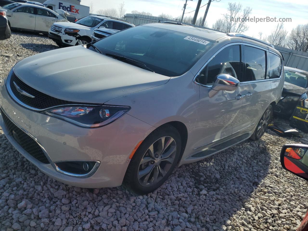 2020 Chrysler Pacifica Limited Gray vin: 2C4RC1GG2LR262930