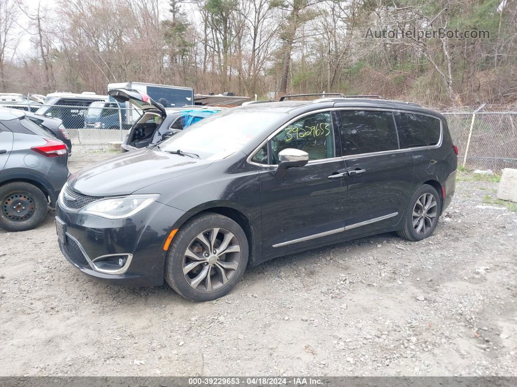 2017 Chrysler Pacifica Limited Black vin: 2C4RC1GG3HR505068