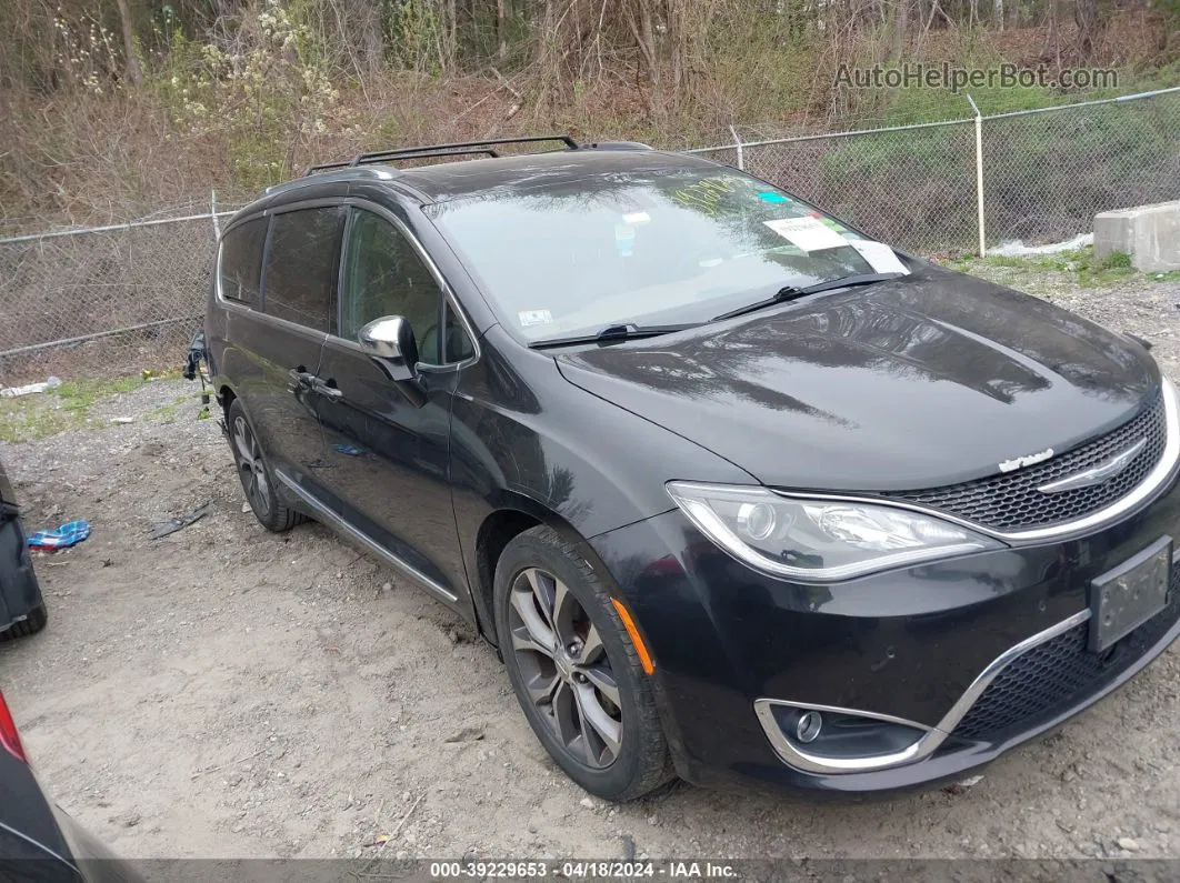 2017 Chrysler Pacifica Limited Black vin: 2C4RC1GG3HR505068