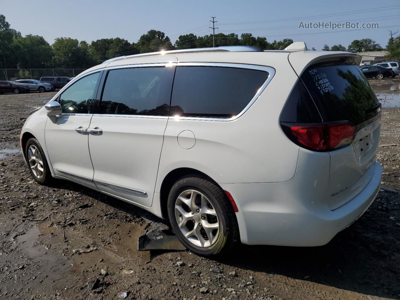 2020 Chrysler Pacifica Limited Белый vin: 2C4RC1GG3LR107304