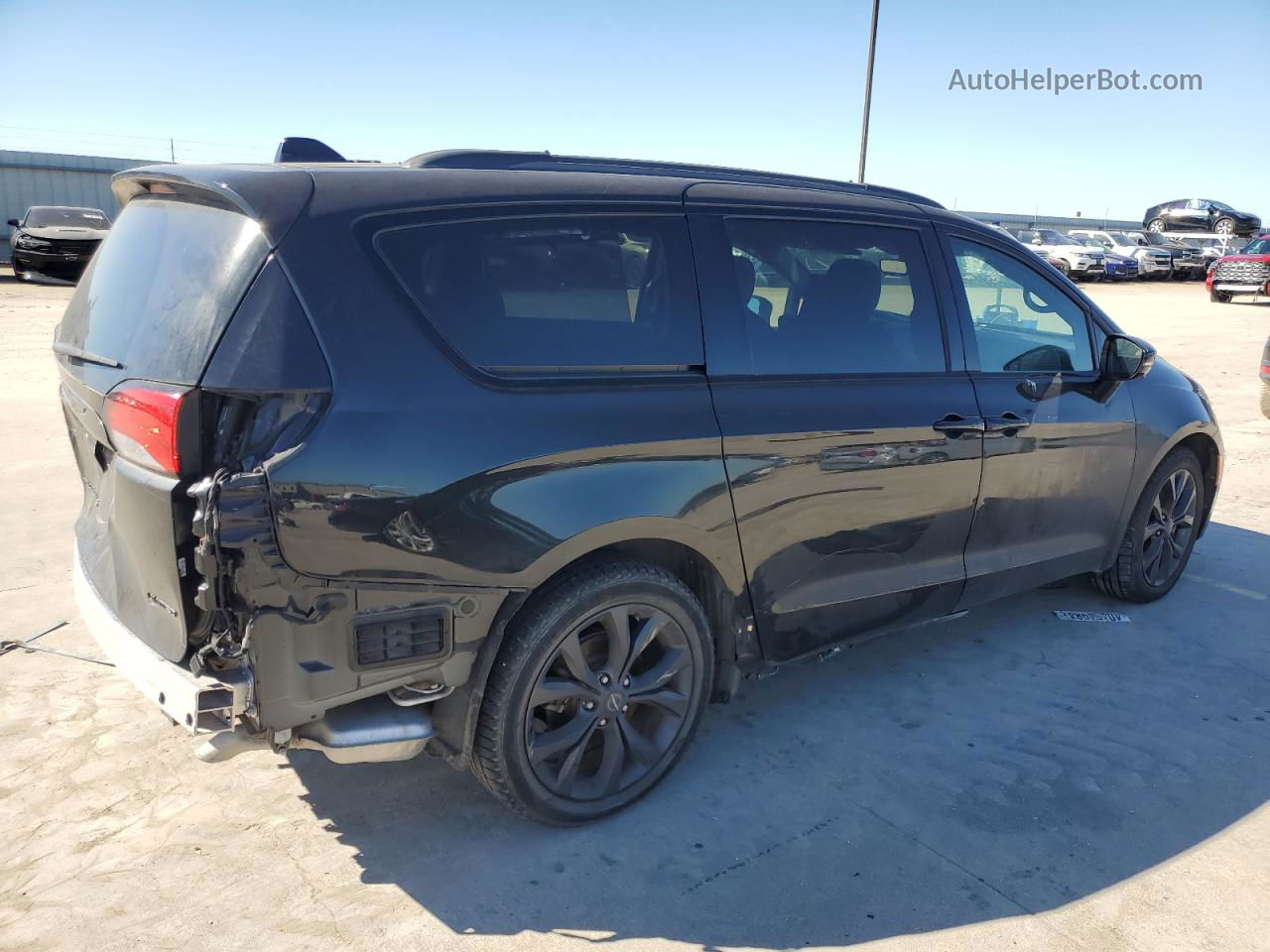 2020 Chrysler Pacifica Limited Черный vin: 2C4RC1GG3LR141033