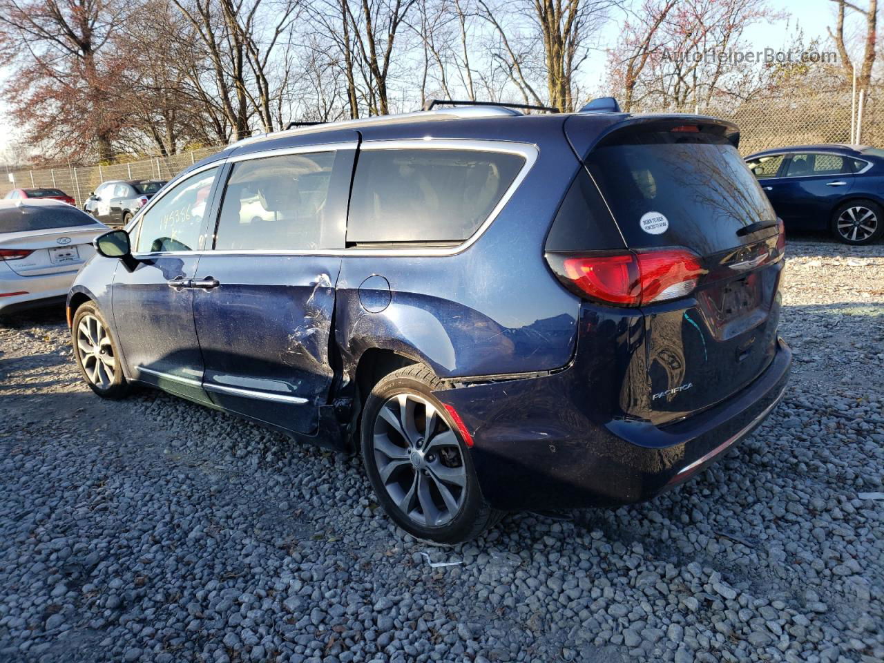 2020 Chrysler Pacifica Limited Синий vin: 2C4RC1GG3LR145356