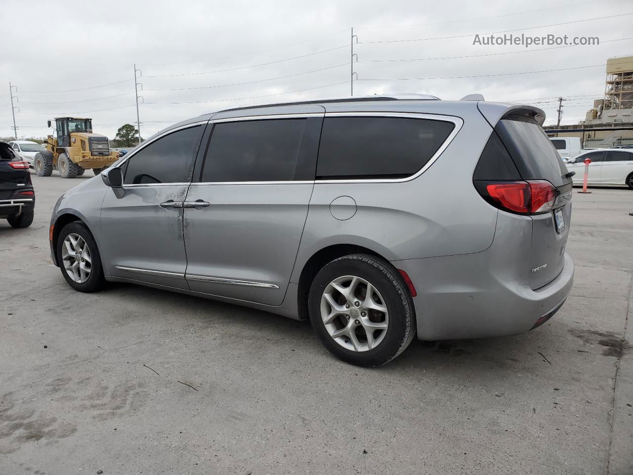 2020 Chrysler Pacifica Limited Серебряный vin: 2C4RC1GG3LR187168