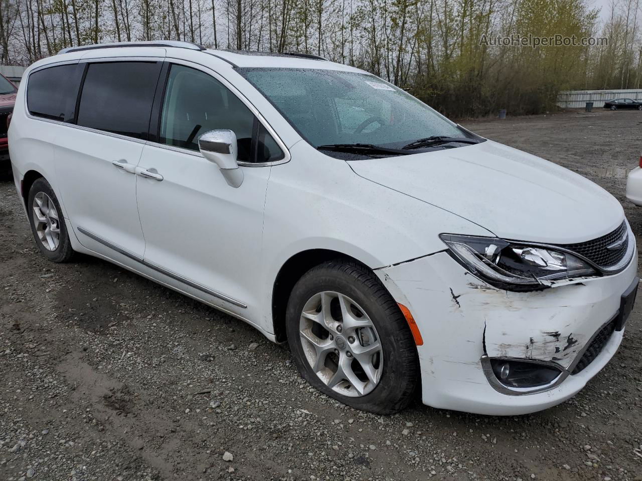 2020 Chrysler Pacifica Limited Белый vin: 2C4RC1GG3LR272754