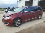 2017 Chrysler Pacifica Limited Burgundy vin: 2C4RC1GG6HR519062