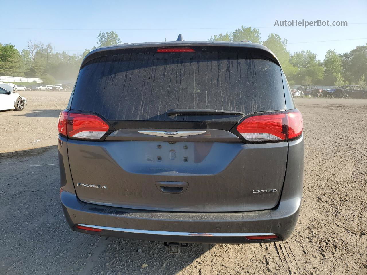 2017 Chrysler Pacifica Limited Серый vin: 2C4RC1GG6HR544835