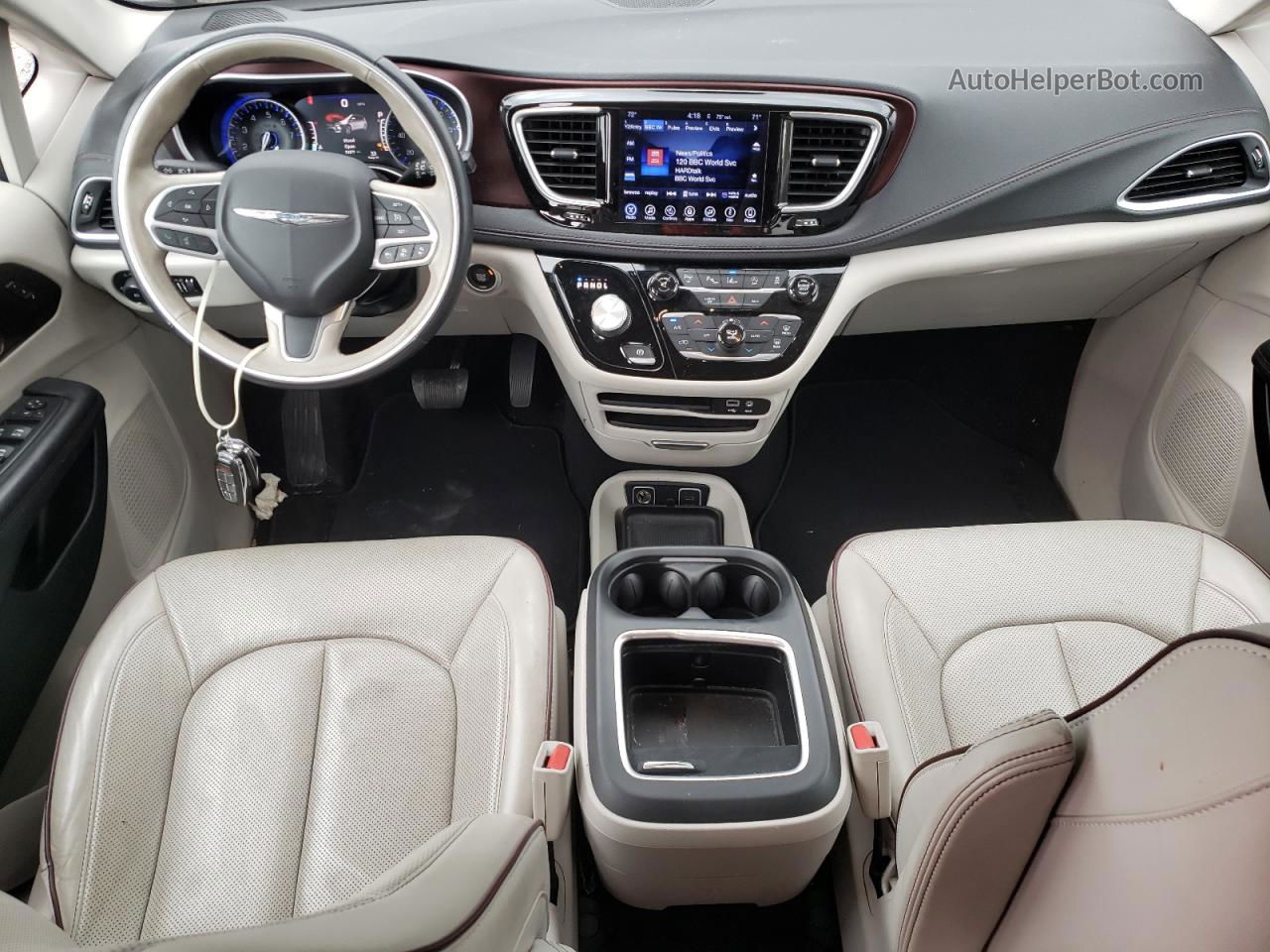 2017 Chrysler Pacifica Limited Серый vin: 2C4RC1GG6HR722954