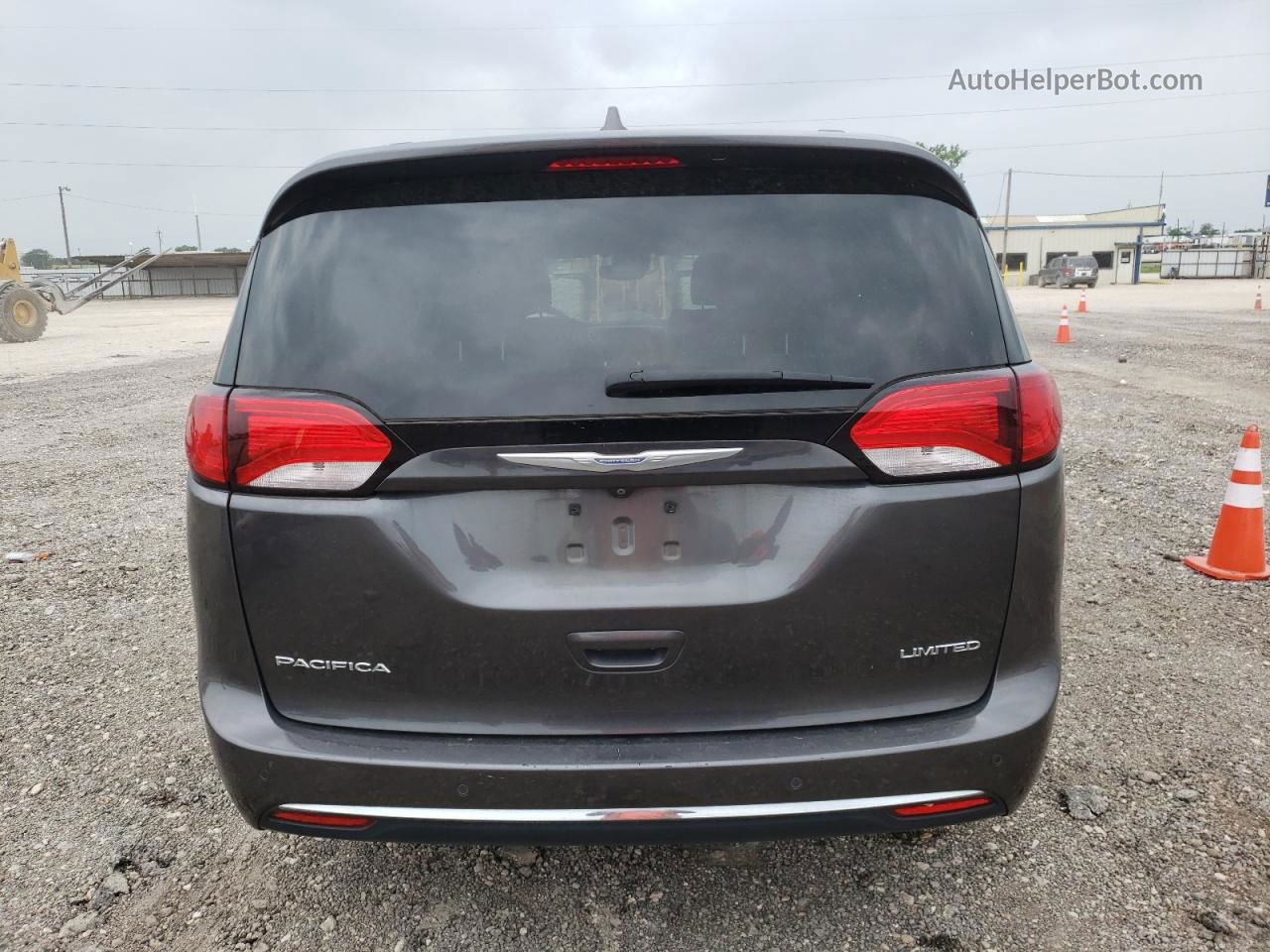 2017 Chrysler Pacifica Limited Серый vin: 2C4RC1GG6HR722954