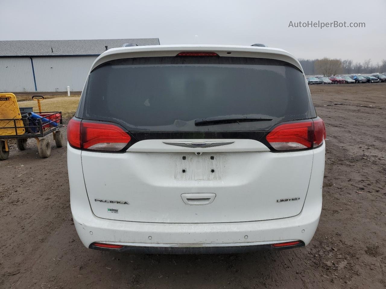 2020 Chrysler Pacifica Limited White vin: 2C4RC1GG6LR272019