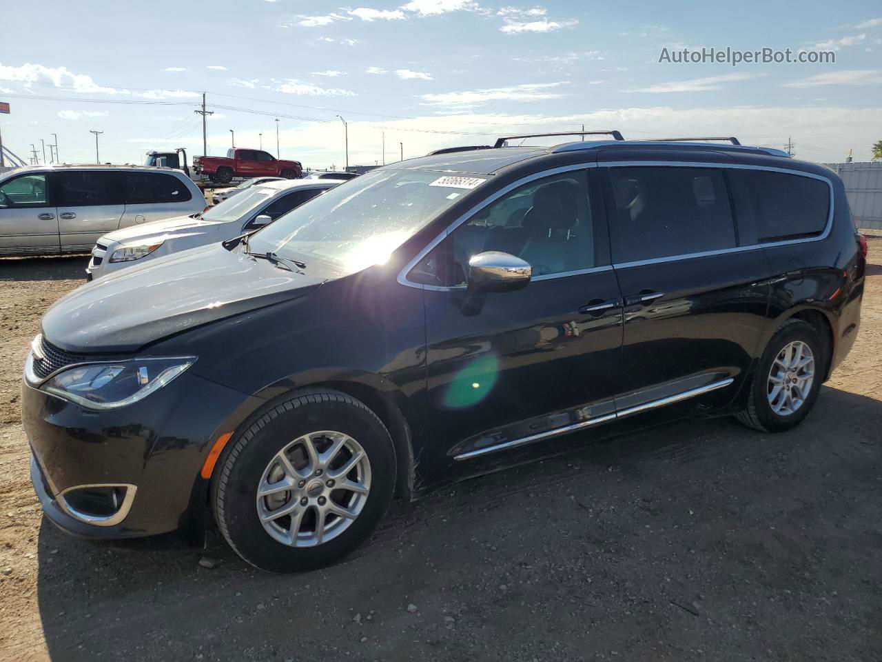 2017 Chrysler Pacifica Limited Черный vin: 2C4RC1GG7HR504134