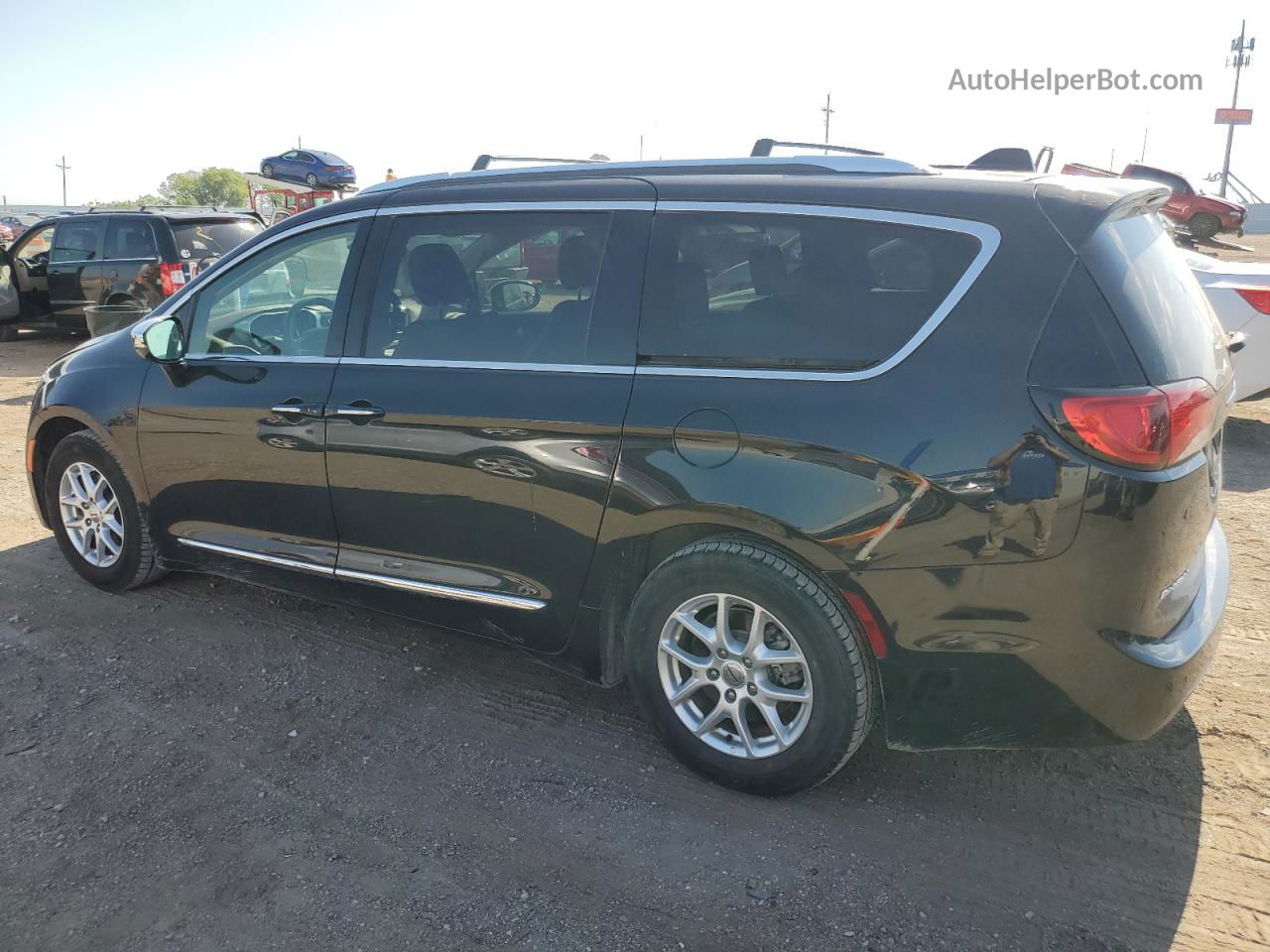 2017 Chrysler Pacifica Limited Черный vin: 2C4RC1GG7HR504134