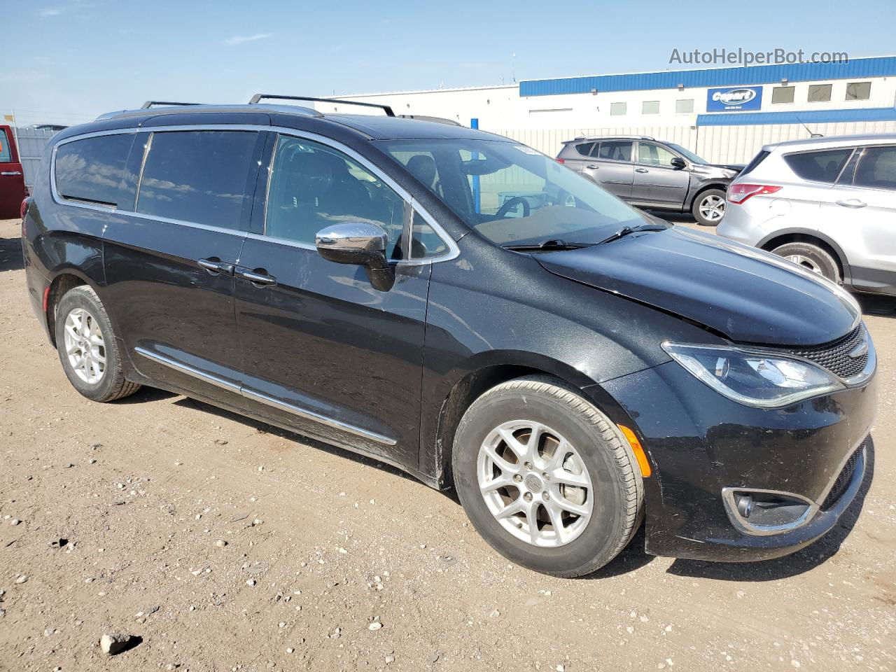 2017 Chrysler Pacifica Limited Black vin: 2C4RC1GG7HR504134