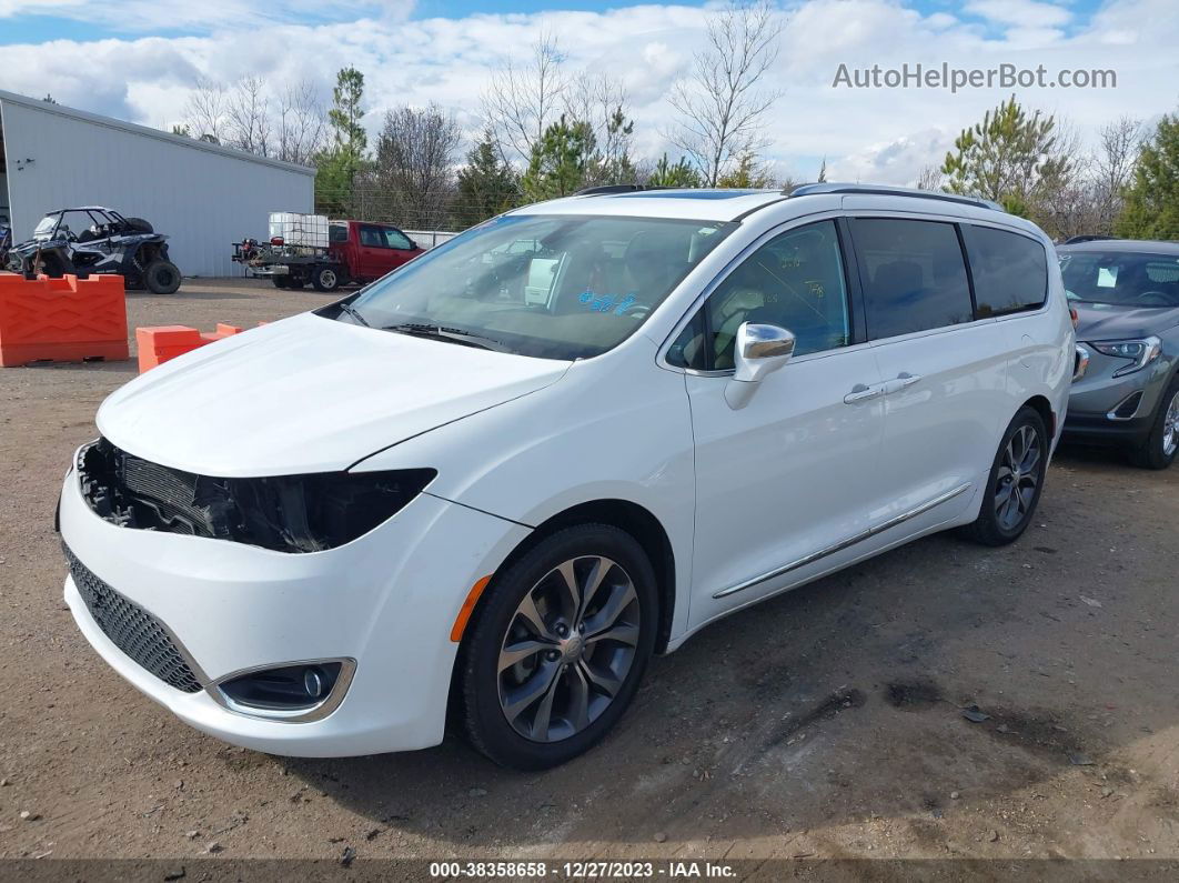 2017 Chrysler Pacifica Limited White vin: 2C4RC1GG7HR505123