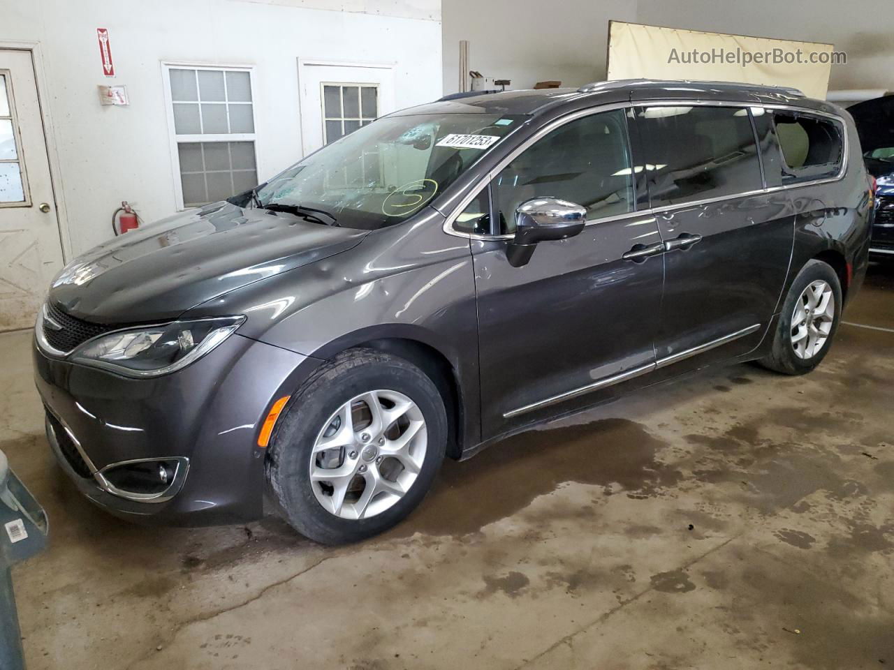 2020 Chrysler Pacifica Limited Черный vin: 2C4RC1GG7LR151869