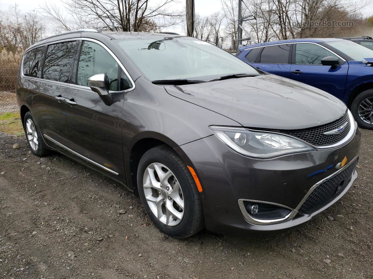 2020 Chrysler Pacifica Limited Gray vin: 2C4RC1GG7LR151869