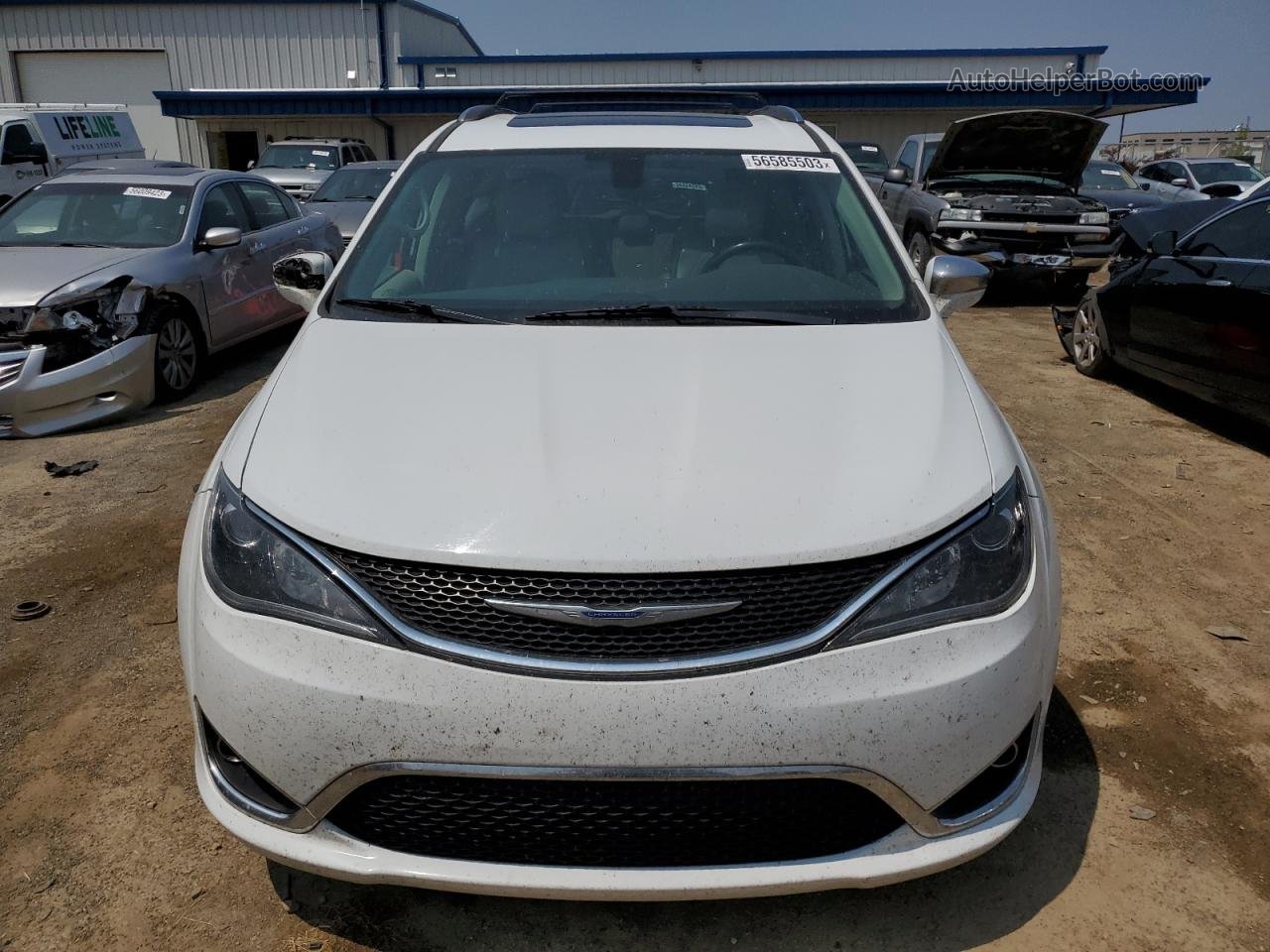 2020 Chrysler Pacifica Limited Белый vin: 2C4RC1GG7LR208958