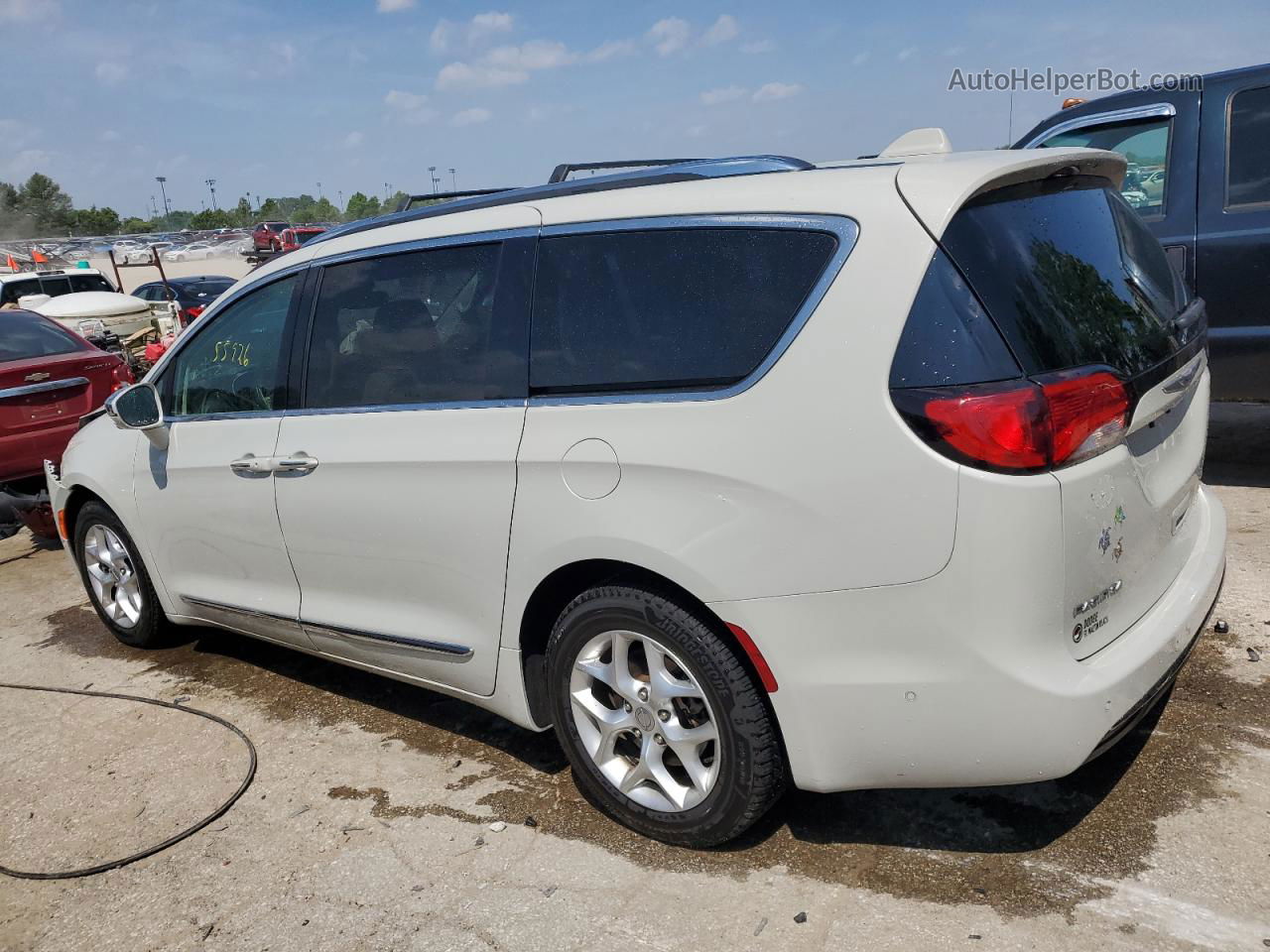 2020 Chrysler Pacifica Limited White vin: 2C4RC1GG7LR281280