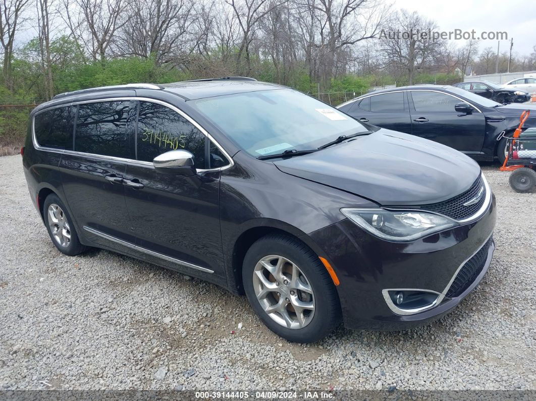 2017 Chrysler Pacifica Limited Black vin: 2C4RC1GG8HR578579