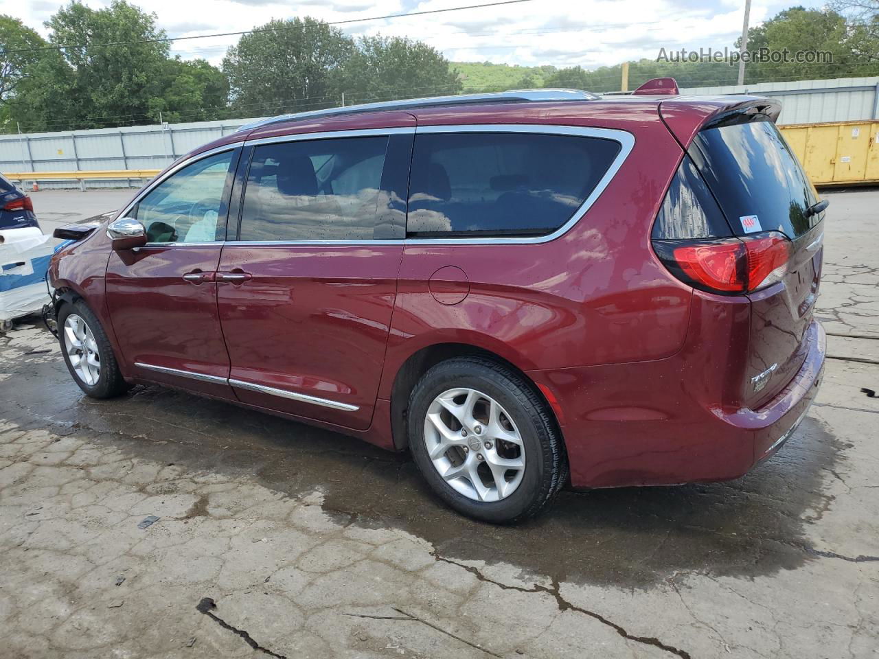 2020 Chrysler Pacifica Limited Burgundy vin: 2C4RC1GG8LR112546