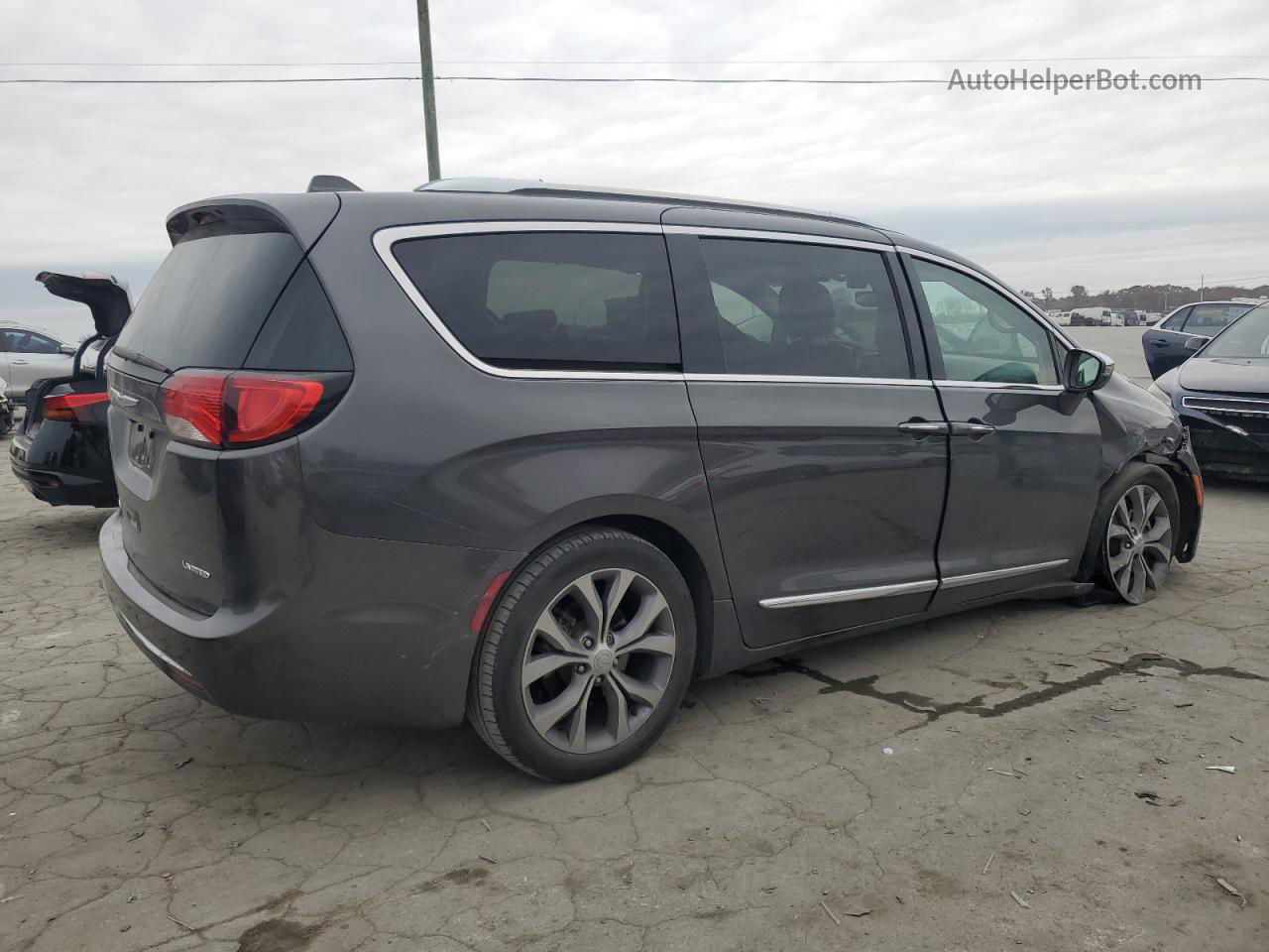 2020 Chrysler Pacifica Limited Серый vin: 2C4RC1GG8LR118248